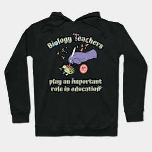 Biology Teacher Sarcastic Funny Frog Dissection Hoodie